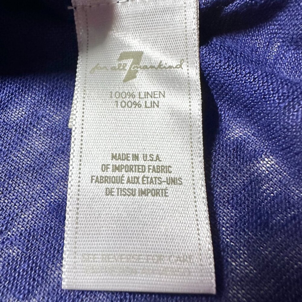 Blue Racerback Tank Top - Picture 4 of 5